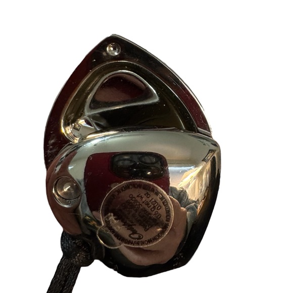 Solid Perfume Puffed Heart Necklace with Unused “Outspoken” by Fergie Inside - Picture 5 of 5